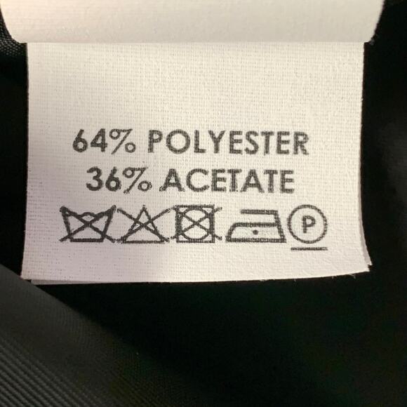 Size 10 Black Pink Polyester Blend Floral Jacquard Cocktail Dress - Picture 6 of 7